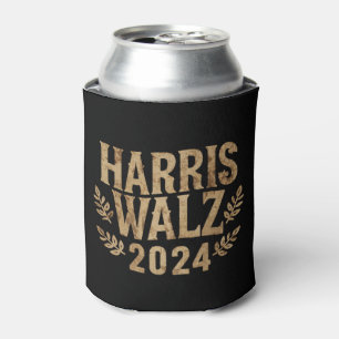 Rafraîchisseur Pour Canette Harris Tim Walz Crête Vintage Harris Valse 2024