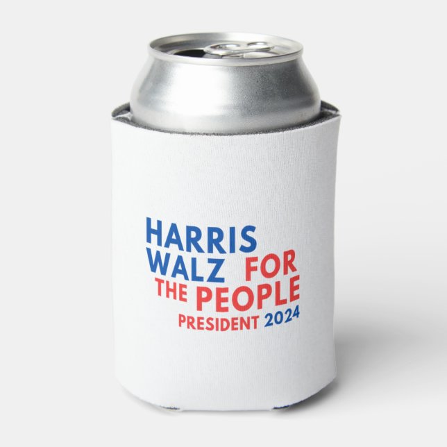 Rafraîchisseur Pour Canette Harris Walz 2024 Pour Le Peuple (Can devant)