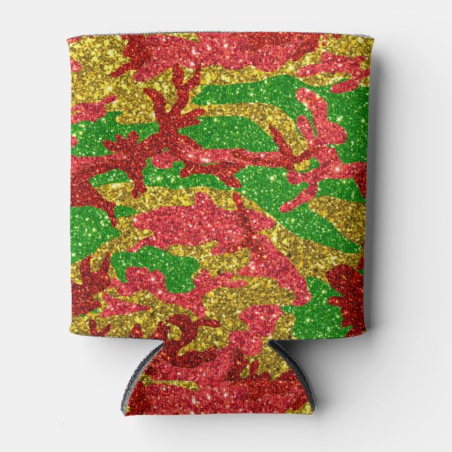 Rafraîchisseur Pour Canette Haus De Camo Gold Motif (Devant)