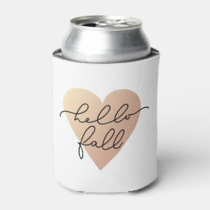 Rafraîchisseur Pour Canette Hello Fall Love Heart