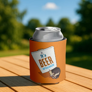 Rafraîchisseur Pour Canette Hérisson Mignon C'est l'Heure de la Bière Dessin A