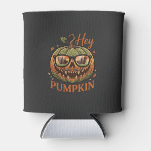 Rafraîchisseur Pour Canette Hey Citrouille Halloween Lanterne Jack Lunettes Mo