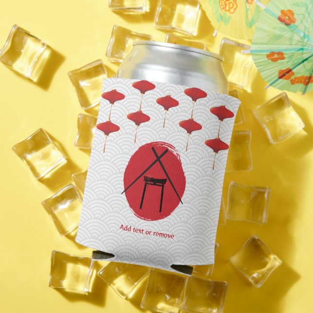 Rafraîchisseur Pour Canette Hibachi Thème Anniversaire Fête Chef privé Japonai (Été in situ)