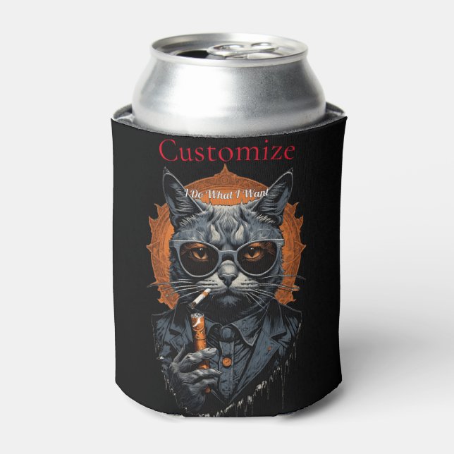 Rafraîchisseur Pour Canette Hip Cat cool Thunder_Cove (Can devant)