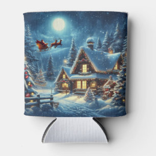 Rafraîchisseur Pour Canette Hiver/Père Noël/Noël/Neige