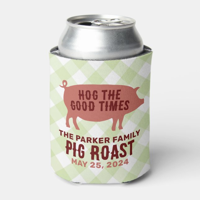 Rafraîchisseur Pour Canette Hog the Good Times Pig Roast (Can devant)