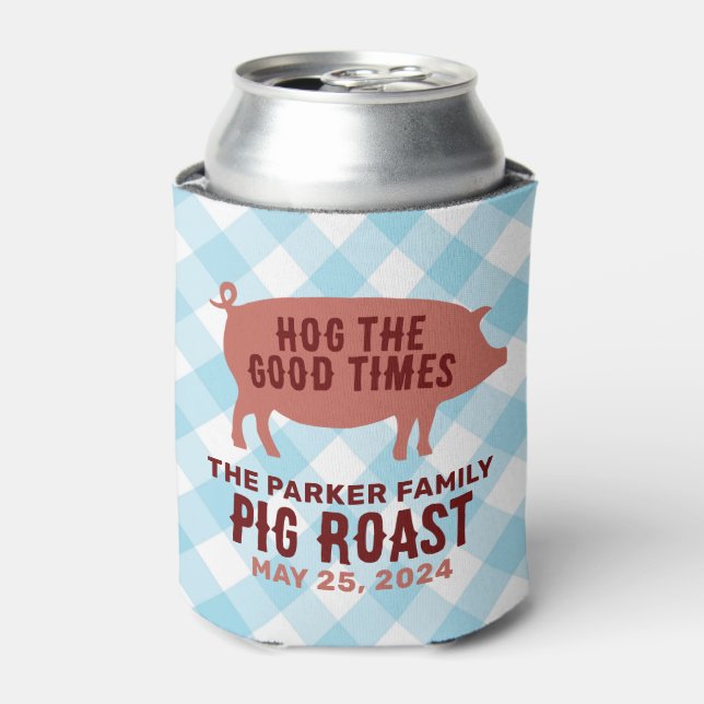 Rafraîchisseur Pour Canette Hog the Good Times Pig Roast (Can devant)