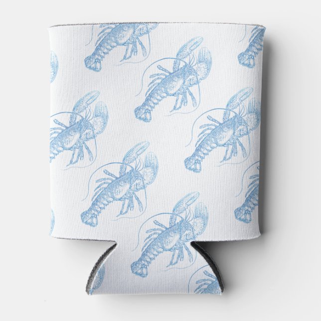 Rafraîchisseur Pour Canette Homard bleu (Devant)