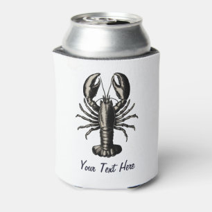 Rafraîchisseur Pour Canette Homard vintage nautique moderne Personnalisé