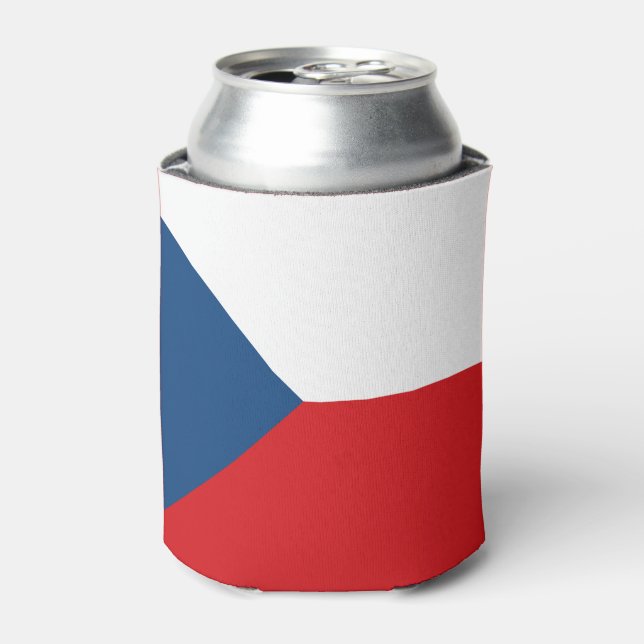 Rafraîchisseur Pour Canette Housse isotherme pour drapeau de la République tch (Can devant)