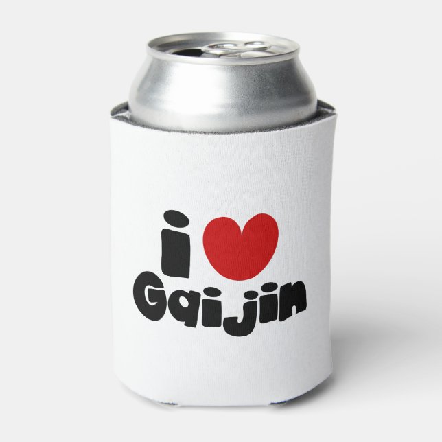 Rafraîchisseur Pour Canette i heart Gaijin (Can devant)