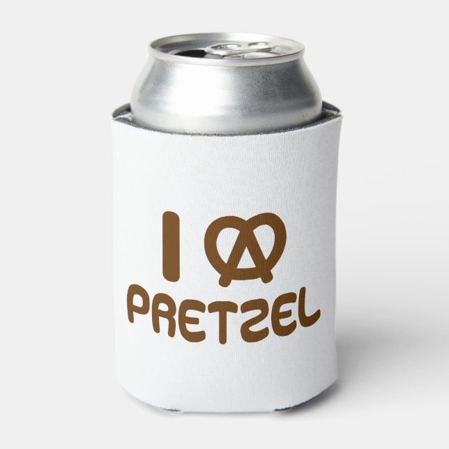 Rafraîchisseur Pour Canette I Heart Pretzel (Can devant)