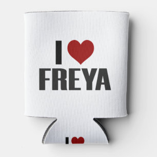 Rafraîchisseur Pour Canette I Love Heart Freya Norse Déesse Fertility Nordic