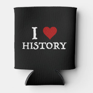 Rafraîchisseur Pour Canette I Love (Heart) History