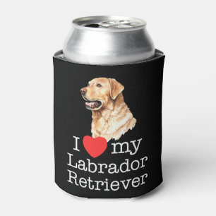 Rafraîchisseur Pour Canette I Love My Labrador Retriever