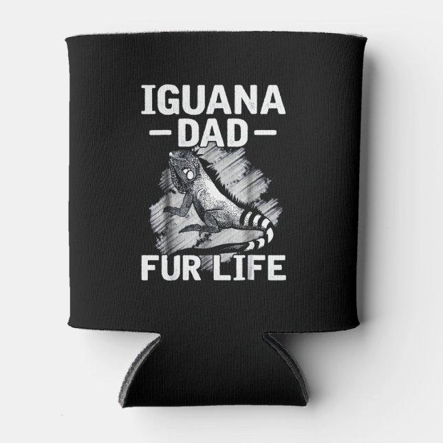 Rafraîchisseur Pour Canette Iguana papa fourrure vie (Devant)