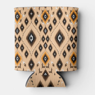 Rafraîchisseur Pour Canette Ikat Ethnic Geometry Folklore Motif