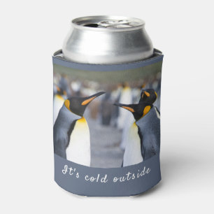 Rafraîchisseur Pour Canette Il fait froid à l'extérieur de King Penguin phot