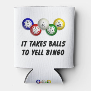 Rafraîchisseur Pour Canette Il Faut Des Couilles Pour hurler Bingo