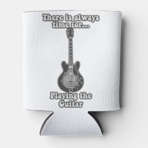 Rafraîchisseur Pour Canette Il y a toujours du temps pour jouer de la guitare.
