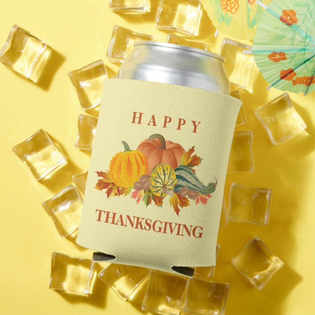 Rafraîchisseur Pour Canette Illustration d'automne (Été in situ)