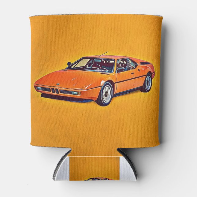 Rafraîchisseur Pour Canette Illustration de BMW M1 (Devant)