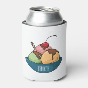 Rafraîchisseur Pour Canette Illustration de crème glacée