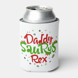 Rafraîchisseur Pour Canette Illustration de Daddy Saurus Rex