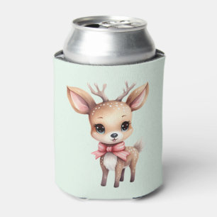 Rafraîchisseur Pour Canette Illustration de dessin animé de bébé cerf mignon