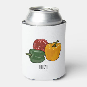 Rafraîchisseur Pour Canette Illustration de dessin de Capsicum