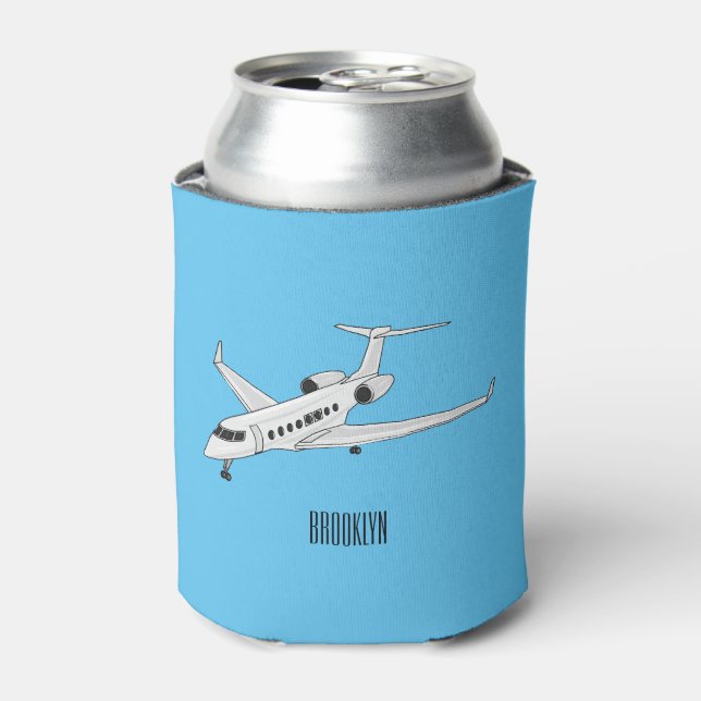 Rafraîchisseur Pour Canette Illustration de jet privé (Can devant)