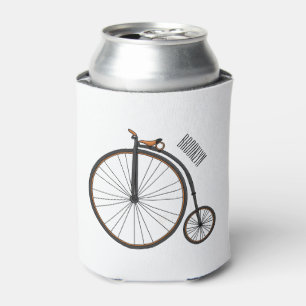 Rafraîchisseur Pour Canette Illustration de la bande dessinée de vélo à grande