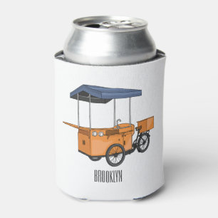 Rafraîchisseur Pour Canette Illustration de la carotte de vélo