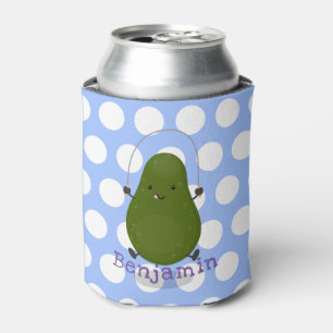 Rafraîchisseur Pour Canette Illustration de la corde à sauter à l'avocat migno