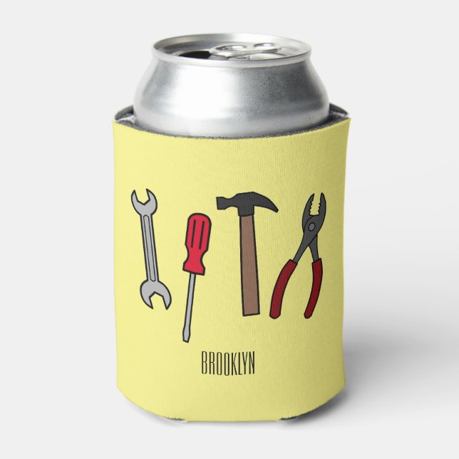 Rafraîchisseur Pour Canette Illustration des outils de menuiserie (Can devant)