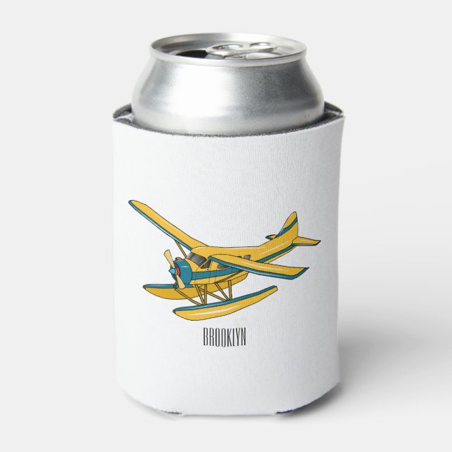 Rafraîchisseur Pour Canette Illustration d'hydravion (Can devant)