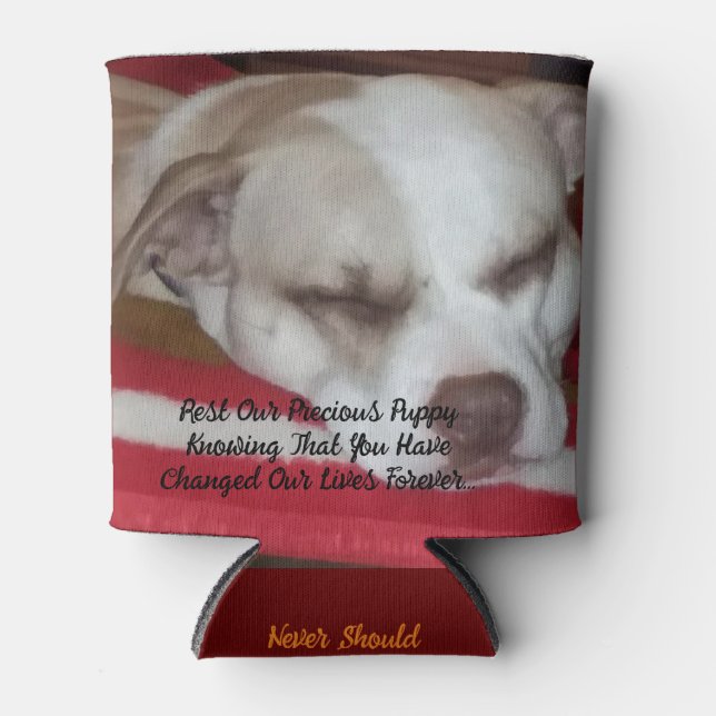 Rafraîchisseur Pour Canette Impression de toile enroulée Faux (Devant)