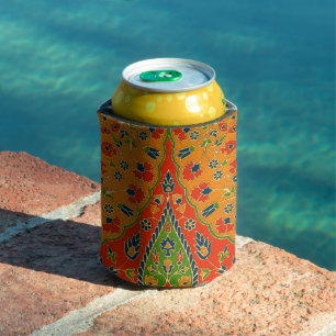 Rafraîchisseur Pour Canette Impression florale persane décorative