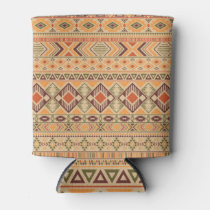 Rafraîchisseur Pour Canette Indien péruvien : Tribal Geometry Seamless