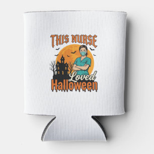 Rafraîchisseur Pour Canette Infirmière d'Halloween Aimait Halloween Vintage Ép
