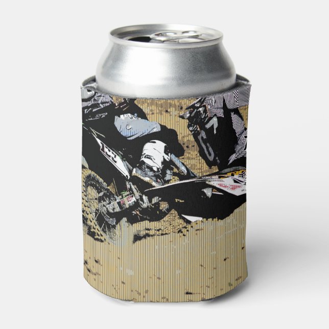 Rafraîchisseur Pour Canette Inside Move - Dirt Bike Racers (Can devant)