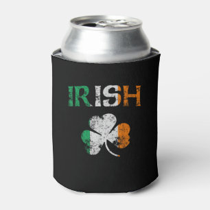 Rafraîchisseur Pour Canette Irlande Shamrock Irlande Drapeau Jour de la Saint