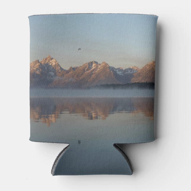 Rafraîchisseur Pour Canette Jackson Lake Dam réflexion dans Grand Teton Park (Devant)