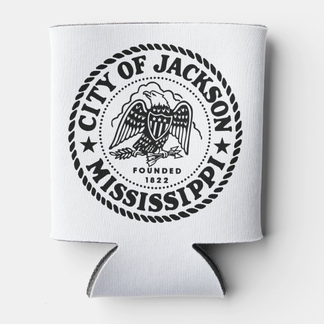 Rafraîchisseur Pour Canette Jackson Mississippi (Devant)