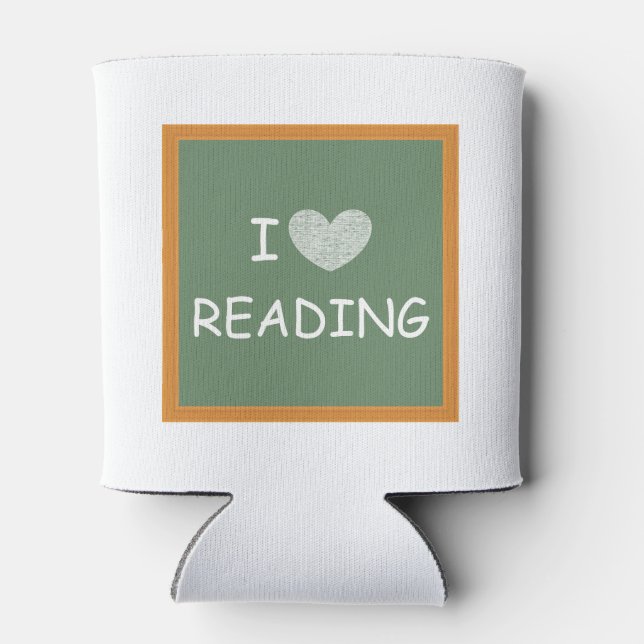 Rafraîchisseur Pour Canette J'adore lire (Dos)