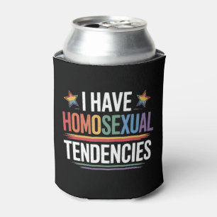 Rafraîchisseur Pour Canette J'ai des tendances homosexuelles Fierté LGBTQ Arc-