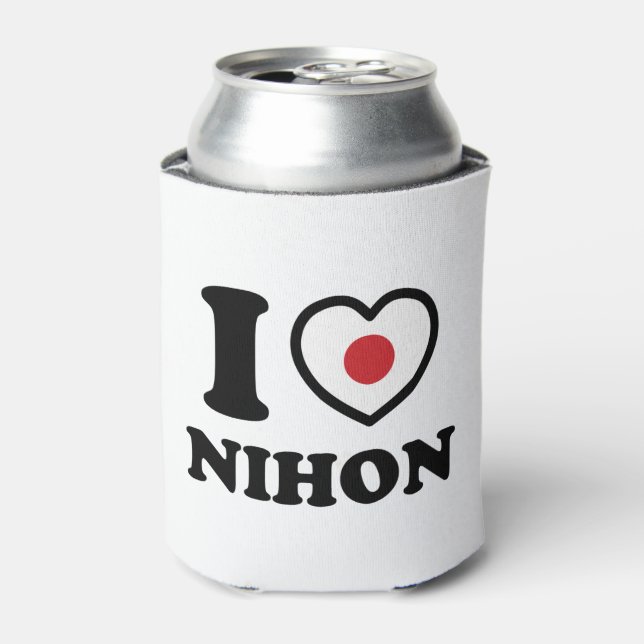 RAFRAÎCHISSEUR  POUR CANETTE J'AI LE COEUR [AMOUR] NIHON CAN COOLER (Can devant)