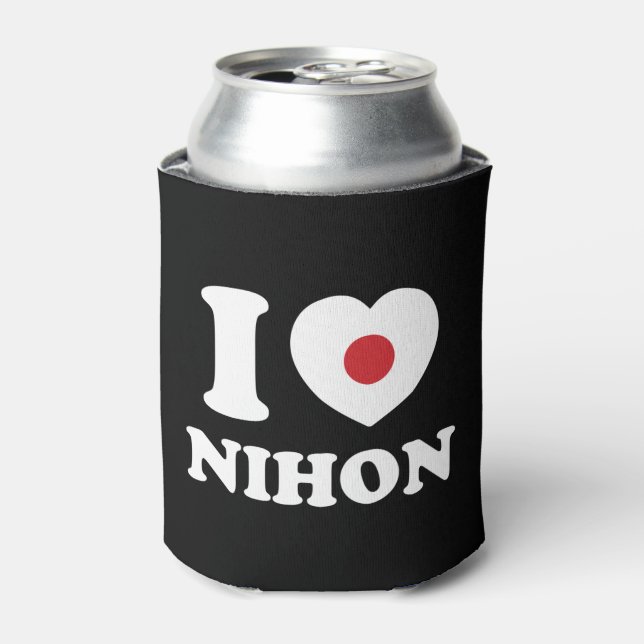 RAFRAÎCHISSEUR  POUR CANETTE J'AI LE COEUR [AMOUR] NIHON CAN COOLER (Can devant)