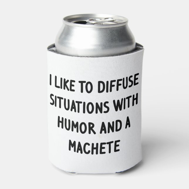 Rafraîchisseur Pour Canette J'aime désamorcer les situations (Can devant)