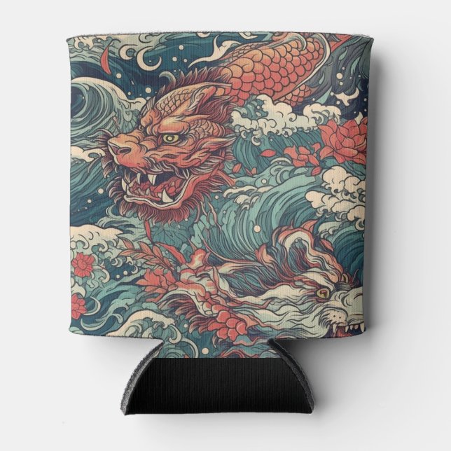 Rafraîchisseur Pour Canette Japonais Irezumi Tattoo Can Cooler (Devant)